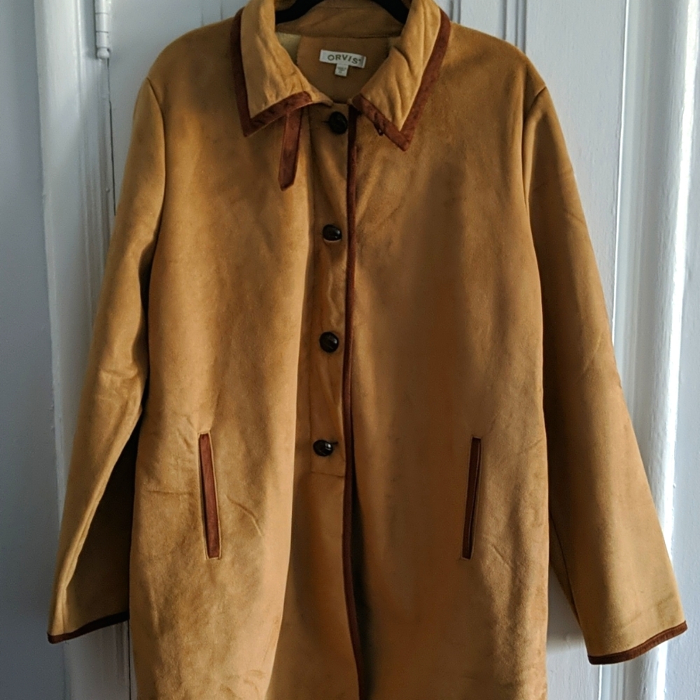 Orvis Tan Coat - Women's XL